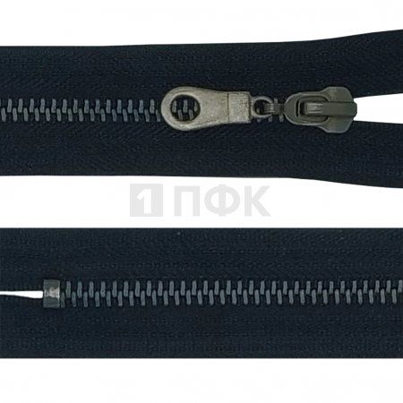 Молния металлическая тип 8 16см н/р цв черный 322 зв оксид (уп 100шт)