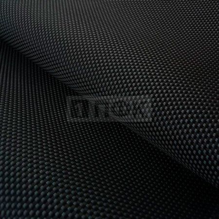 Ткань Oxford 1680D PU 245гр/м2 шир 150см цв 322 черный (рул 50м)