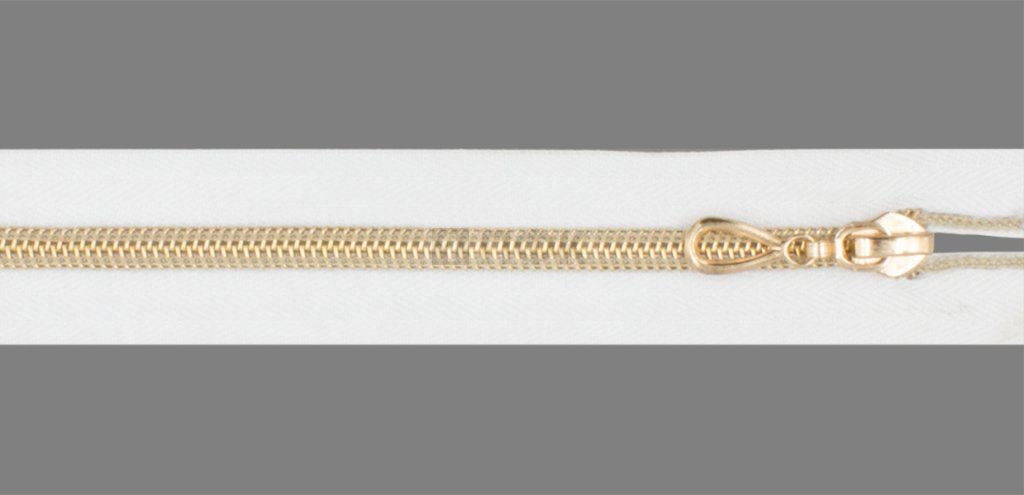 Молния спиральная (витая) тип 7 85см разъем цв 101 зв Rus Gold (уп 100шт)
