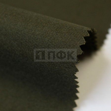 Ткань Габардин 100%ПЭ 140 гр/кв.м цв хаки 18 (рул 50м)