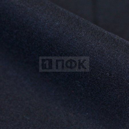 Ткань Габардин 100%ПЭ 180 гр/кв.м цв черный 13 (рул 50м)