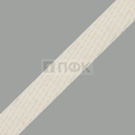 Шнур для одежды 10мм 100% Х/Б цв бежевый св (уп 100м/1000м)