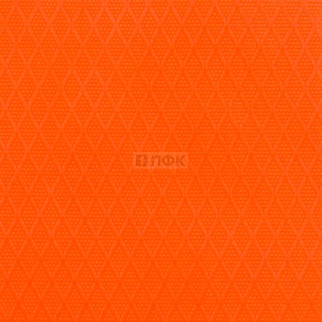 Ткань Oxford 240D PU1000 148гр/м2 Diamond шир 150см цв S-02 неон-оранж. (рул 100м)
